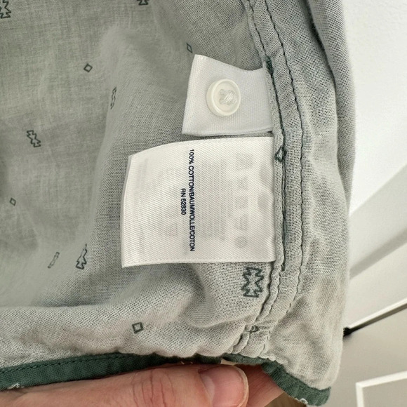 Women’s‎ Lands End Button Down Western/bohemian shirt- XS - Picture 4 of 5